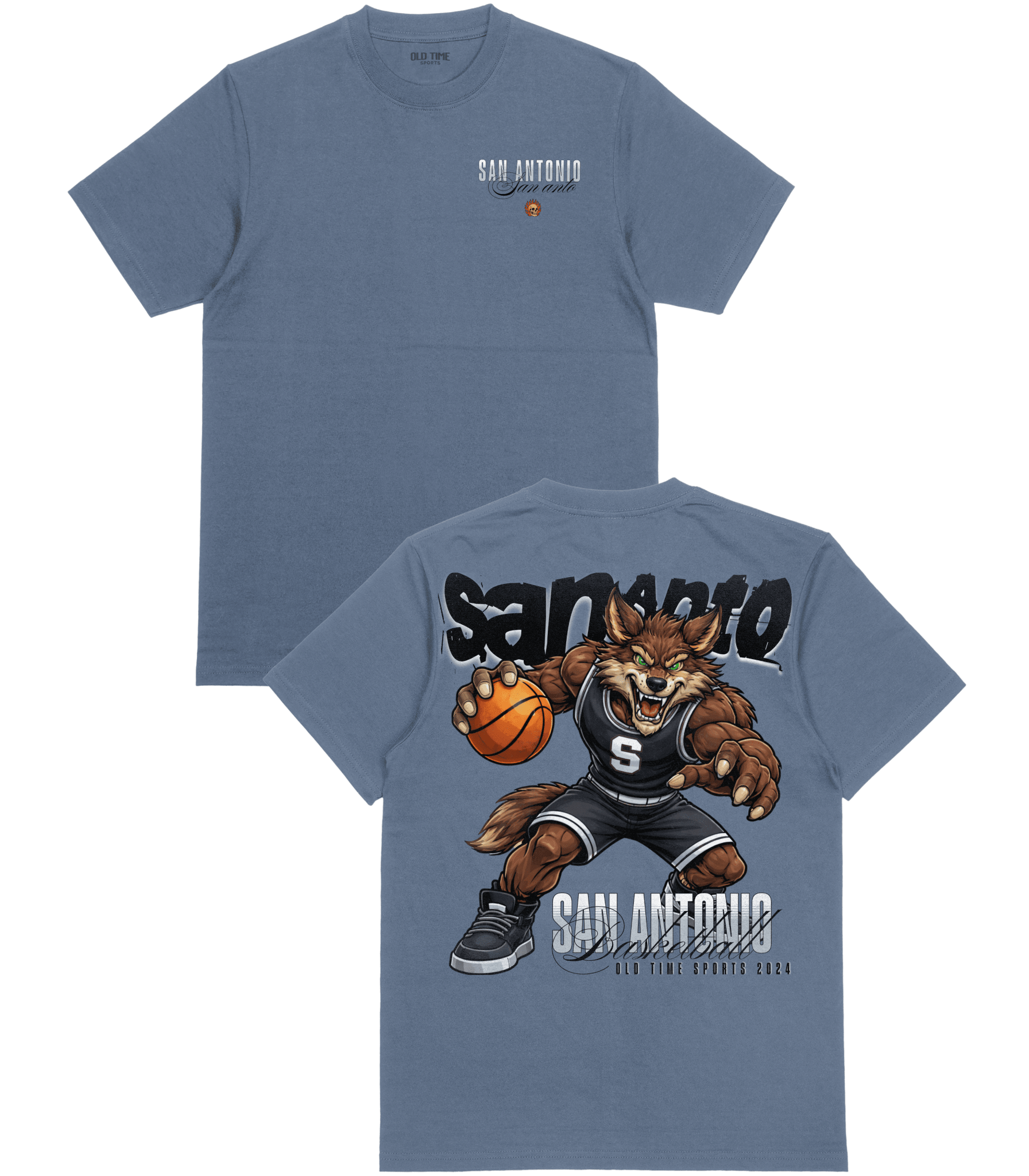 San Anto Basketball T-Shirt - Old Time Sports