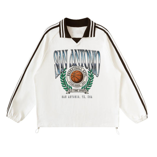 San Antonio Basketball Longsleeve Jacket - Old Time Sports