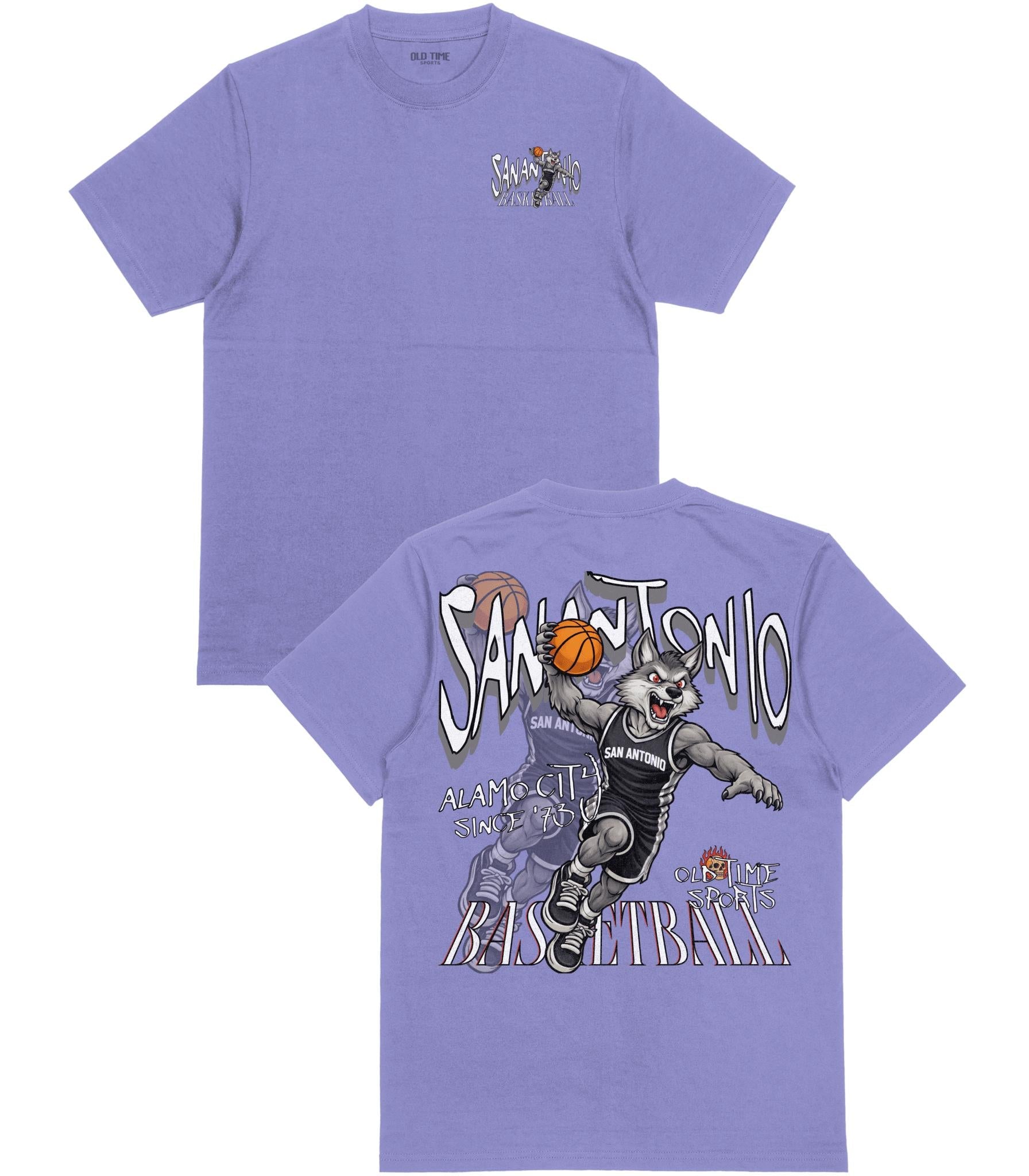 San Antonio Dunkman T-Shirt - Old Time Sports