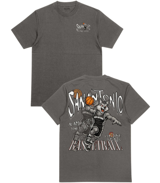 San Antonio Dunkman T-Shirt - Old Time Sports