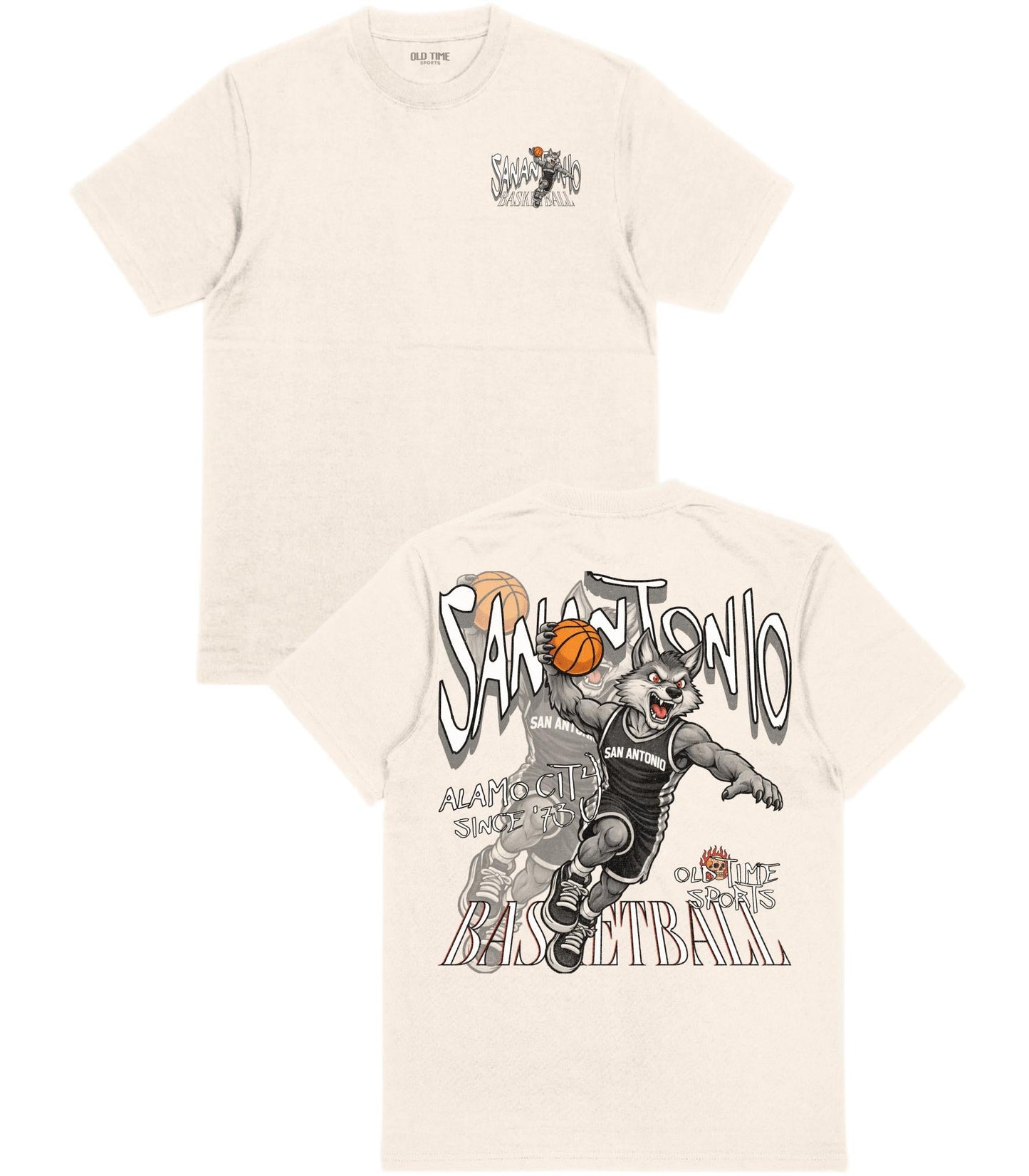 San Antonio Dunkman T-Shirt - Old Time Sports