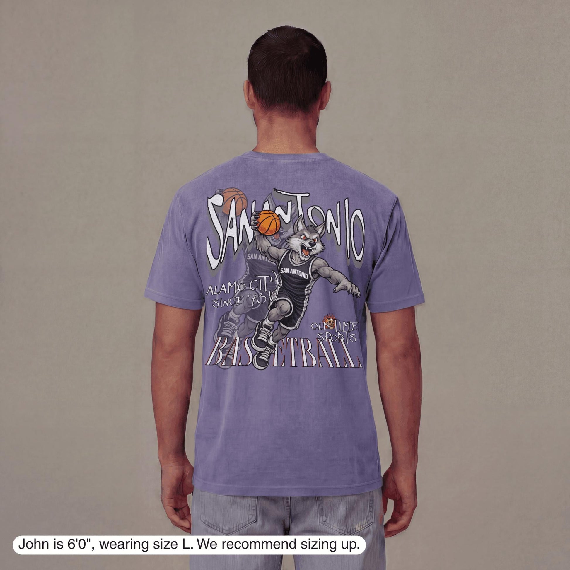 San Antonio Dunkman T-Shirt - Old Time Sports