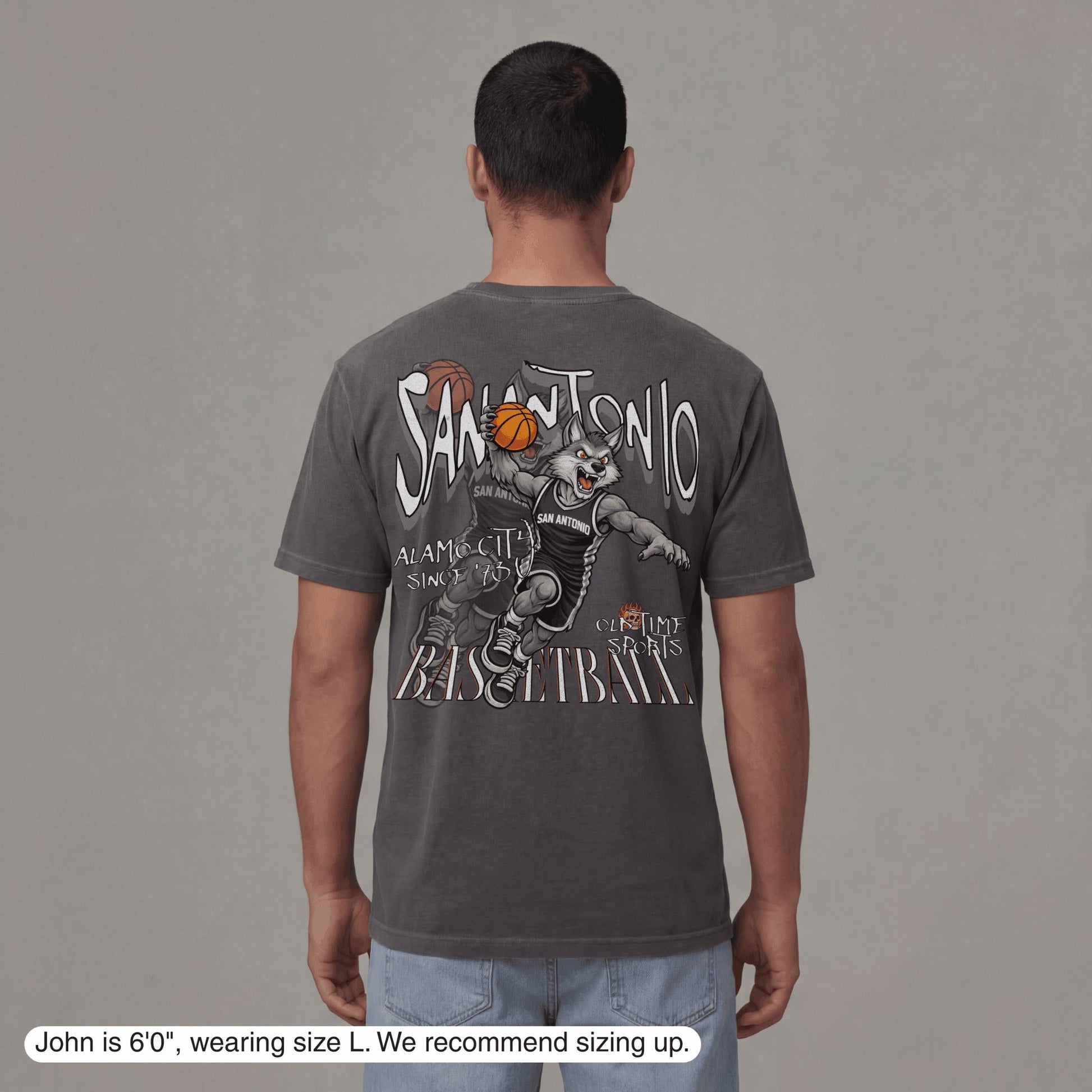 San Antonio Dunkman T-Shirt - Old Time Sports
