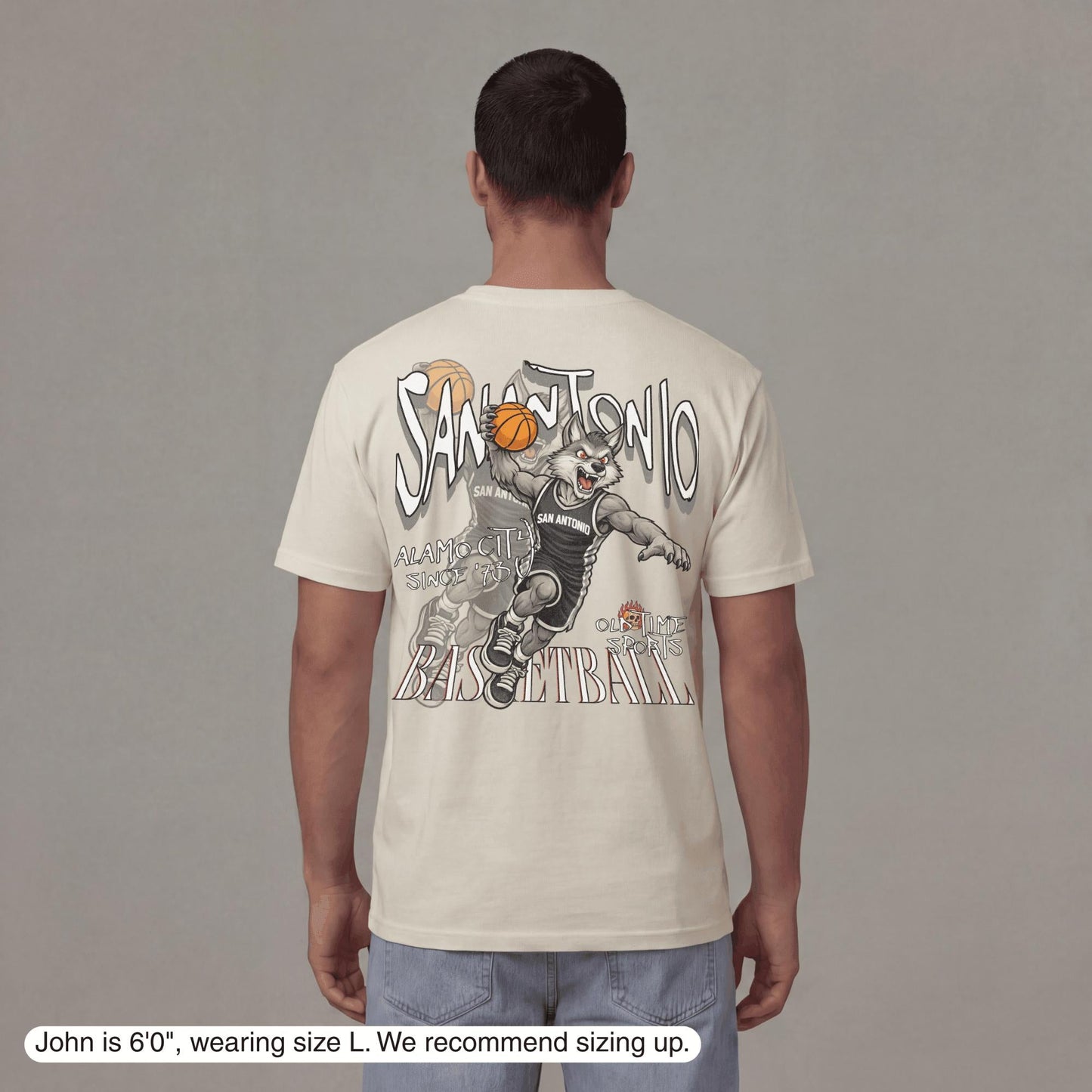 San Antonio Dunkman T-Shirt - Old Time Sports