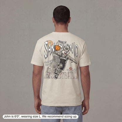 San Antonio Dunkman T-Shirt - Old Time Sports