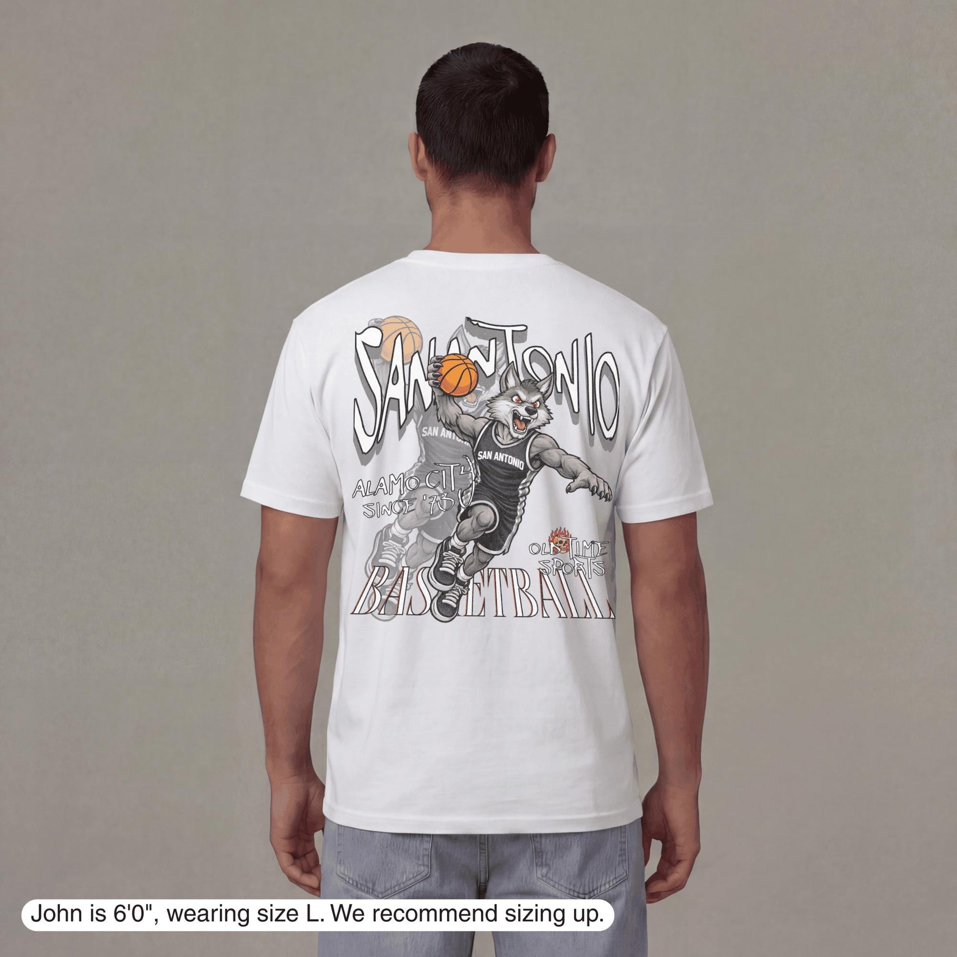 San Antonio Dunkman T-Shirt - Old Time Sports
