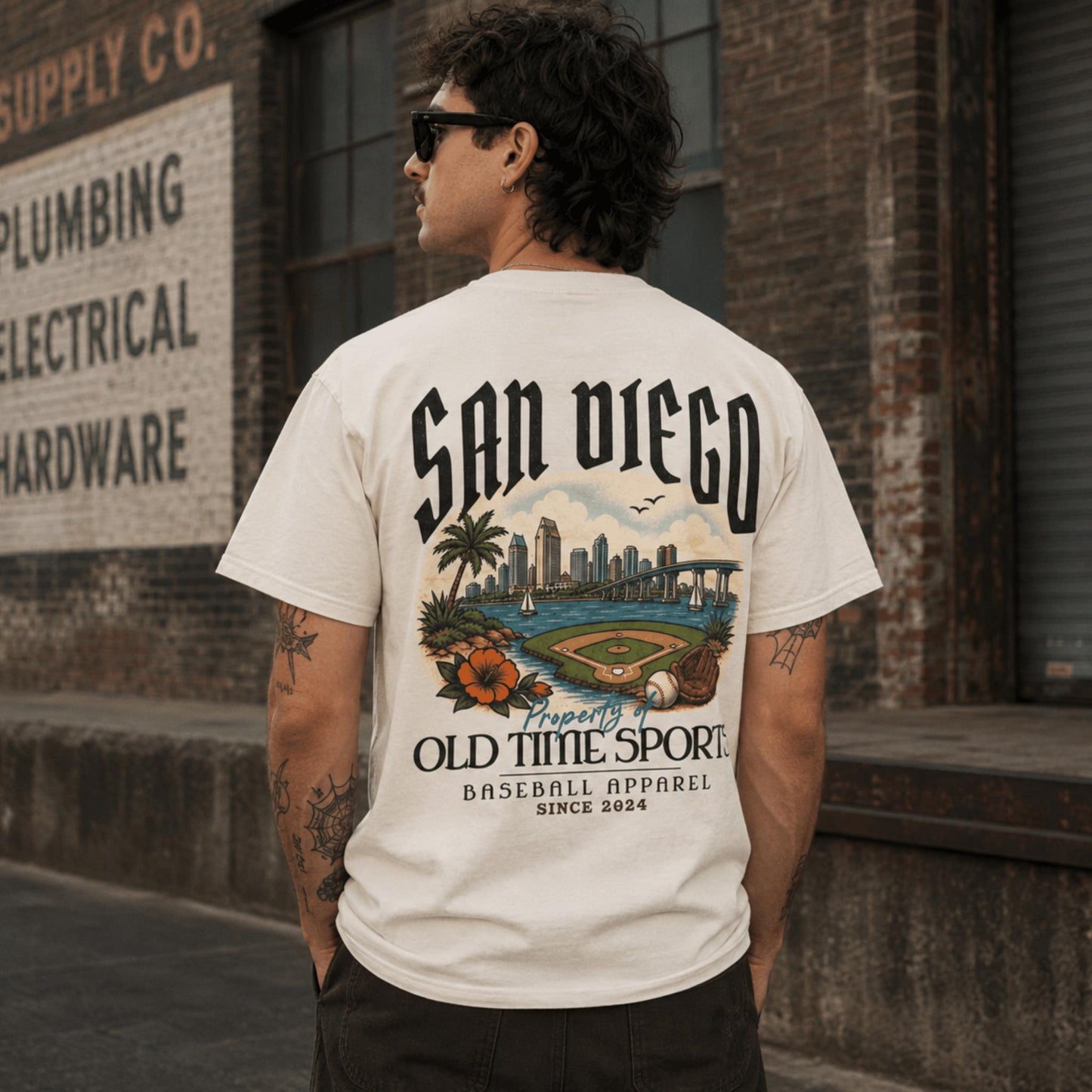 San Diego Baseball T-Shirt - Old Time Sports