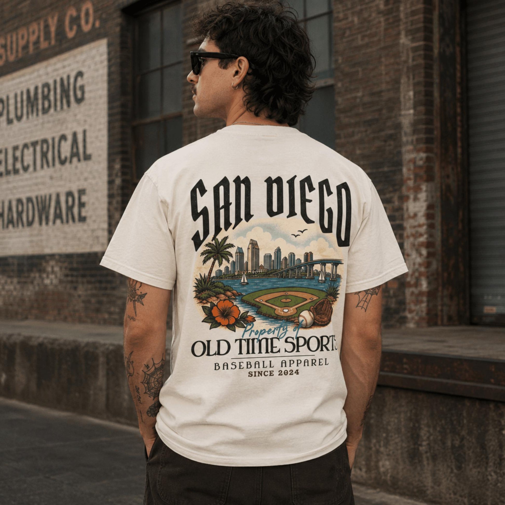 San Diego Baseball T-Shirt - Old Time Sports