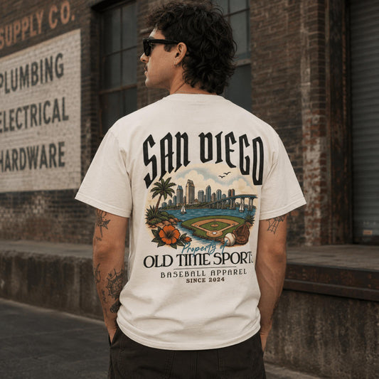San Diego Baseball T-Shirt - Old Time Sports