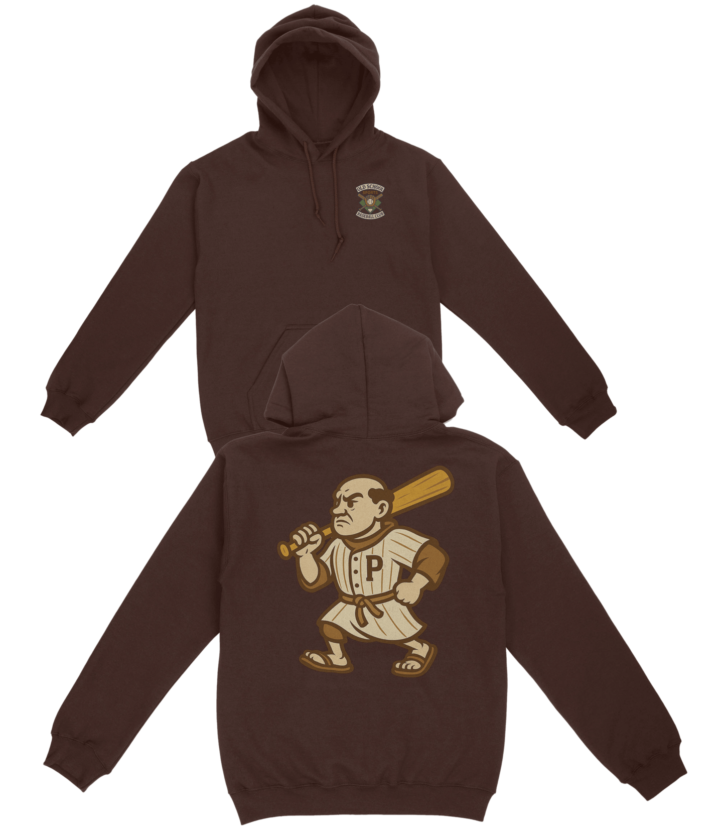 San Diego Baseball v1 Basic Hoodie - Old Time Sports