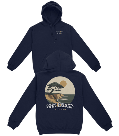 San Diego, CA Golf Basic Hoodie - Old Time Sports