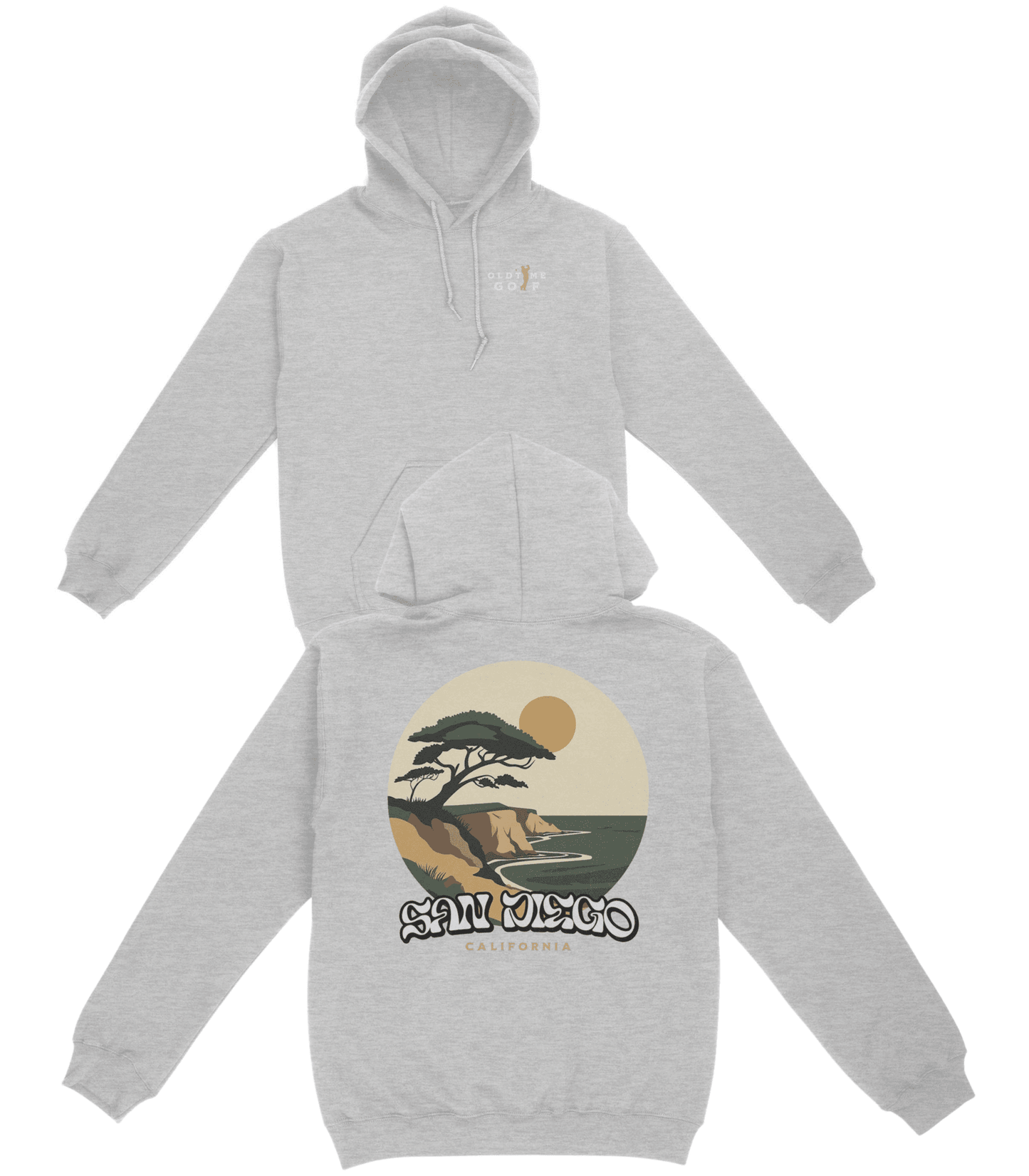 San Diego, CA Golf Basic Hoodie - Old Time Sports