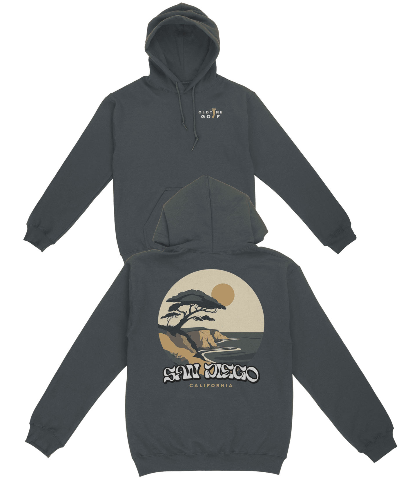 San Diego, CA Golf Basic Hoodie - Old Time Sports