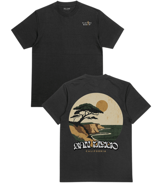 San Diego, CA Golf T-Shirt - Old Time Sports