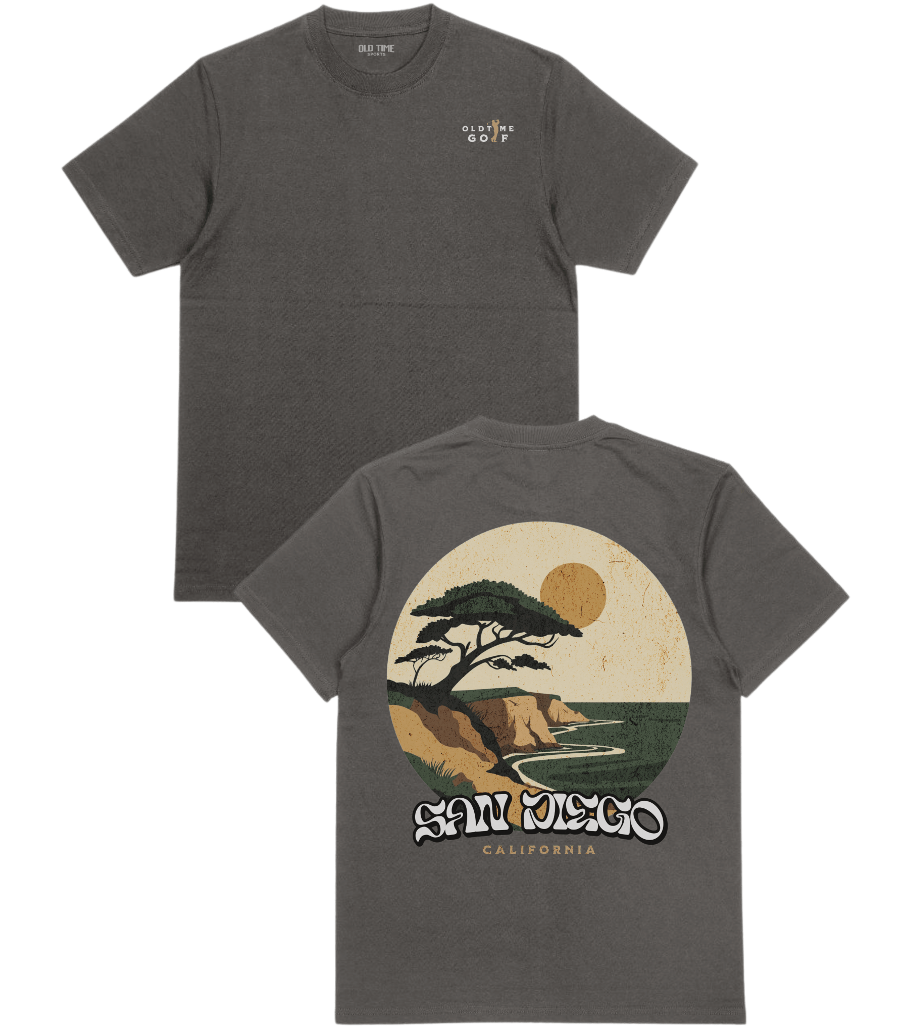 San Diego, CA Golf T-Shirt - Old Time Sports