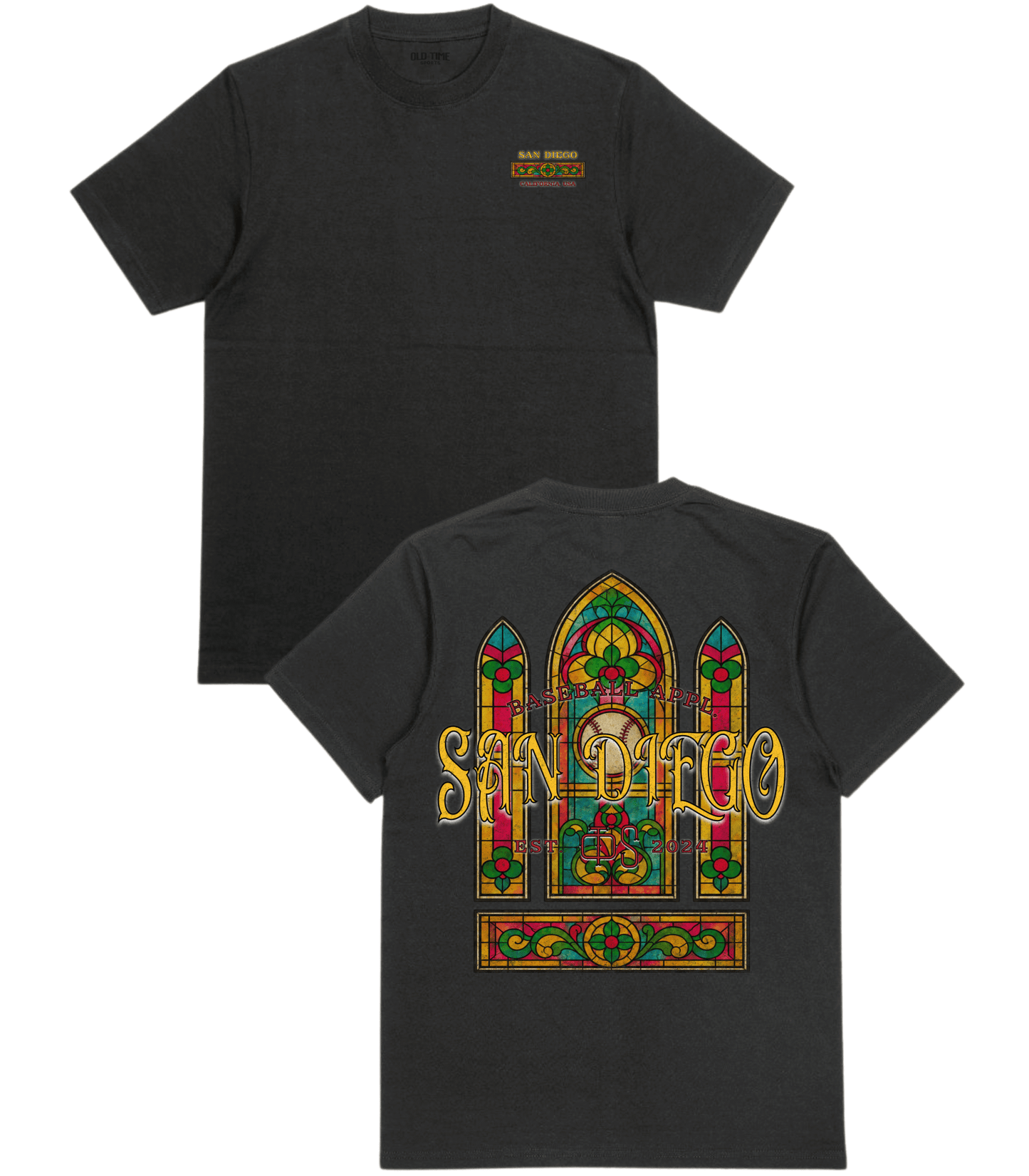 San Diego Cathedral T-Shirt - Old Time Sports