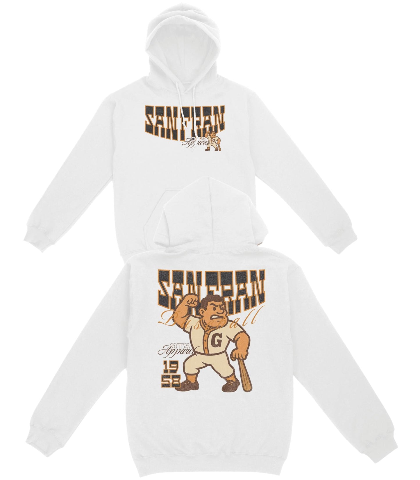 San Fran Since 1958 Basic Hoodie - Old Time Sports