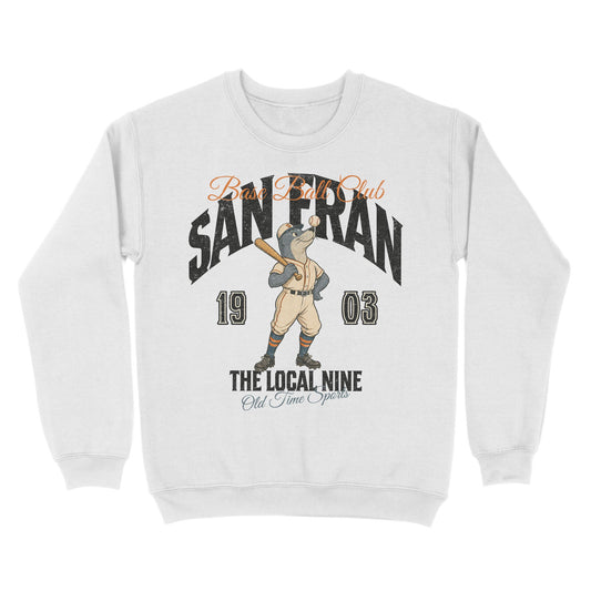 San Francisco Base Ball Club Basic Crewneck - Old Time Sports