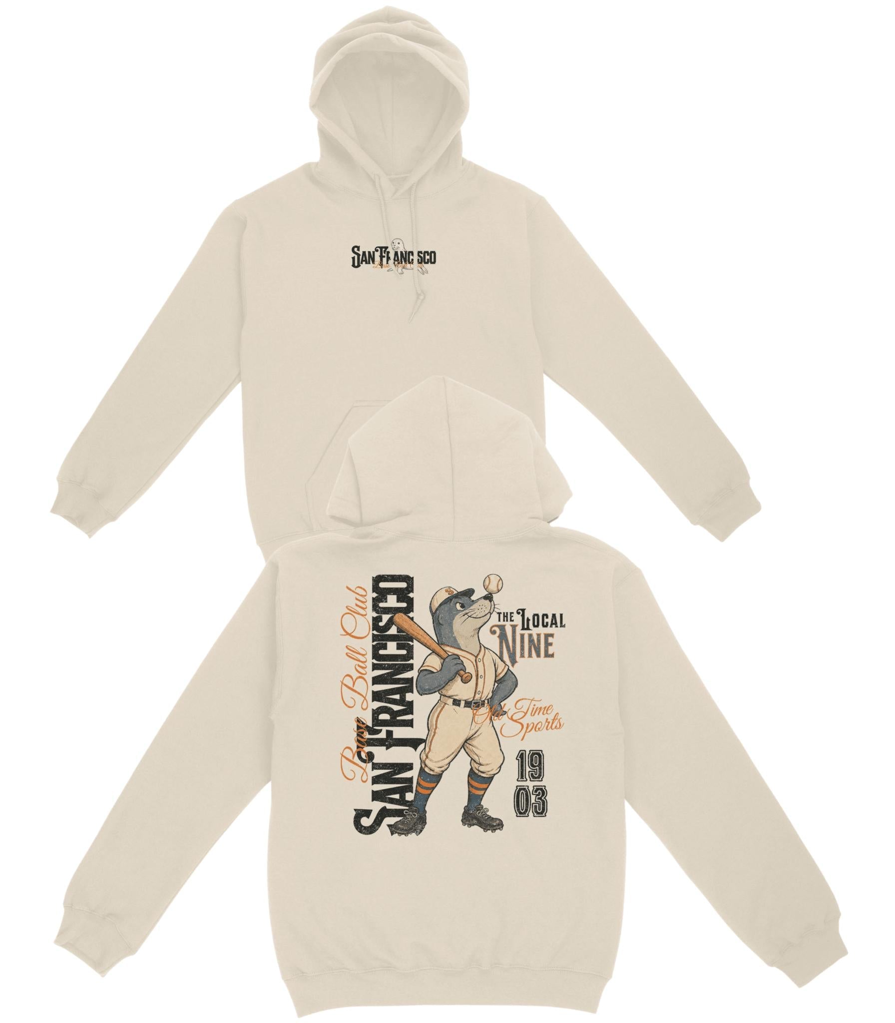 San Francisco Base Ball Club Basic Hoodie - Old Time Sports