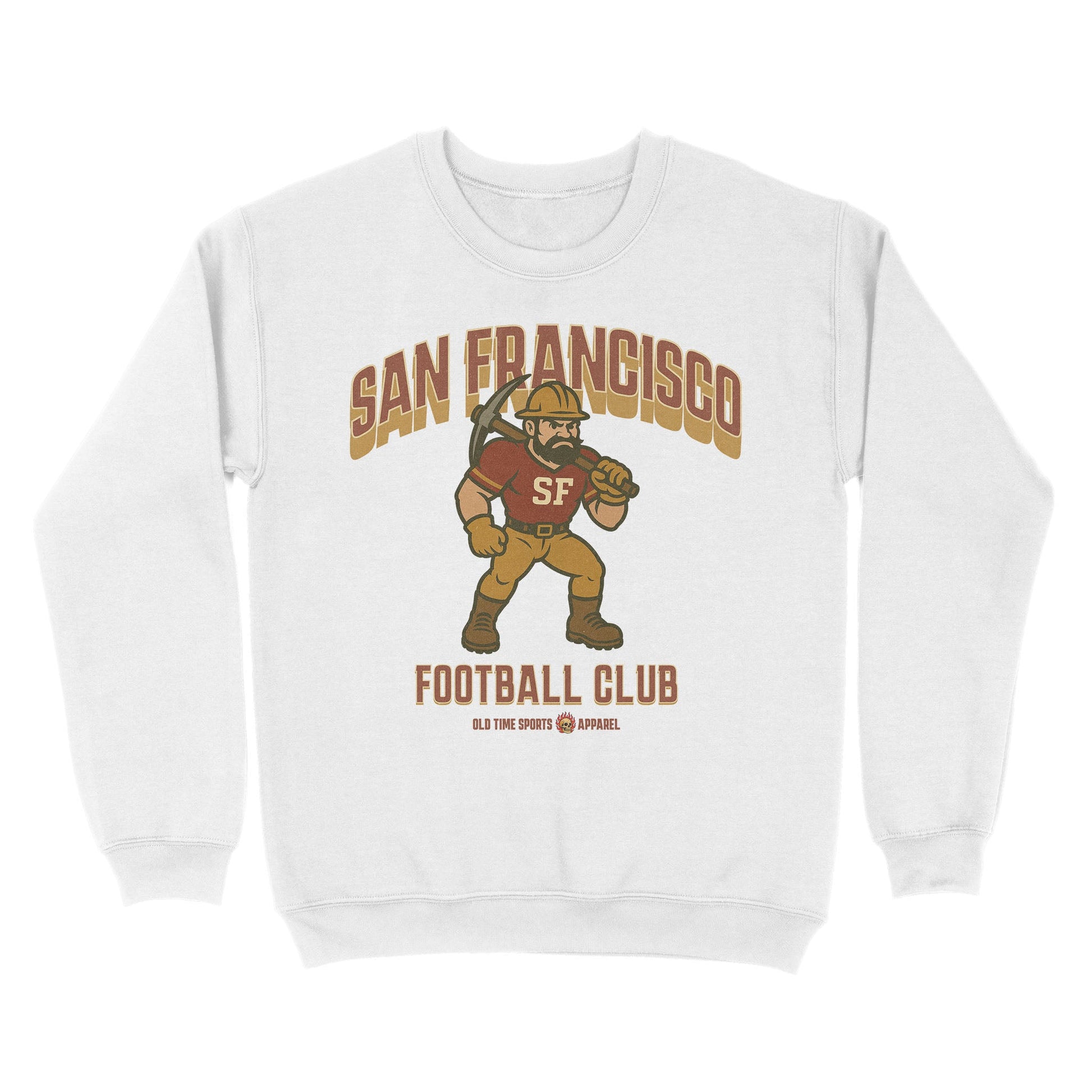 San Francisco Football Club Basic Crewneck - Old Time Sports