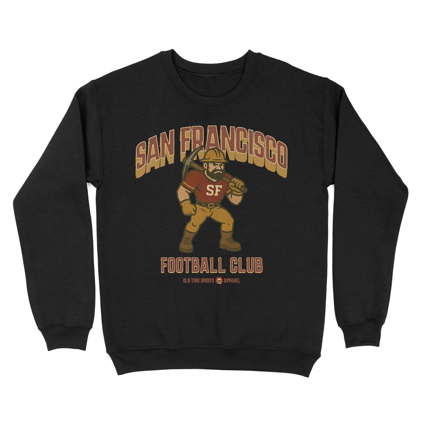 San Francisco Football Club Basic Crewneck - Old Time Sports