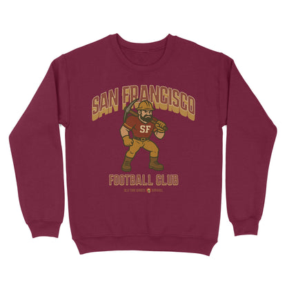 San Francisco Football Club Basic Crewneck - Old Time Sports