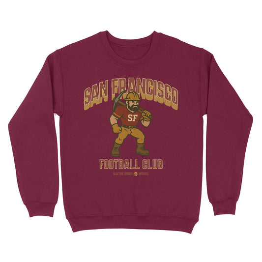 San Francisco Football Club Basic Crewneck - Old Time Sports