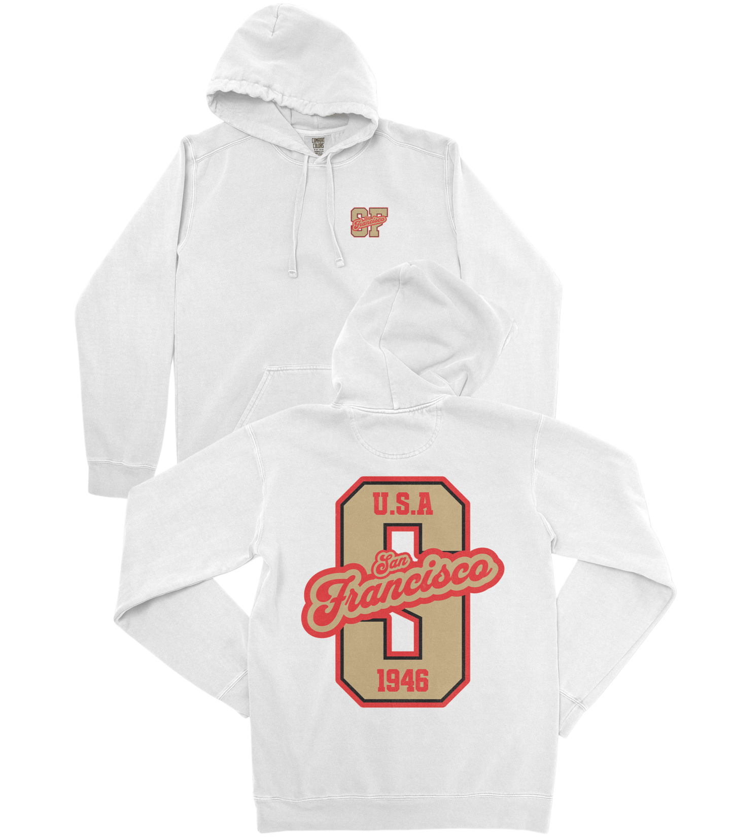 San Francisco Football Premium Hoodie - Old Time Sports