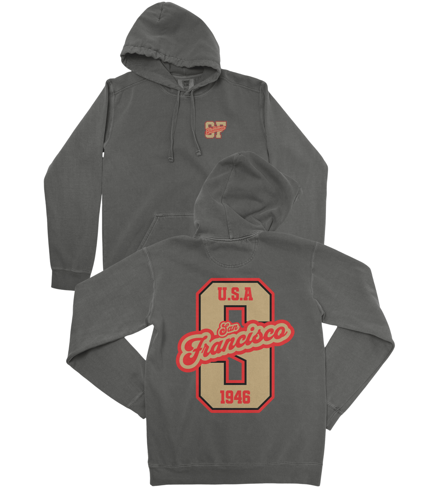 San Francisco Football Premium Hoodie - Old Time Sports