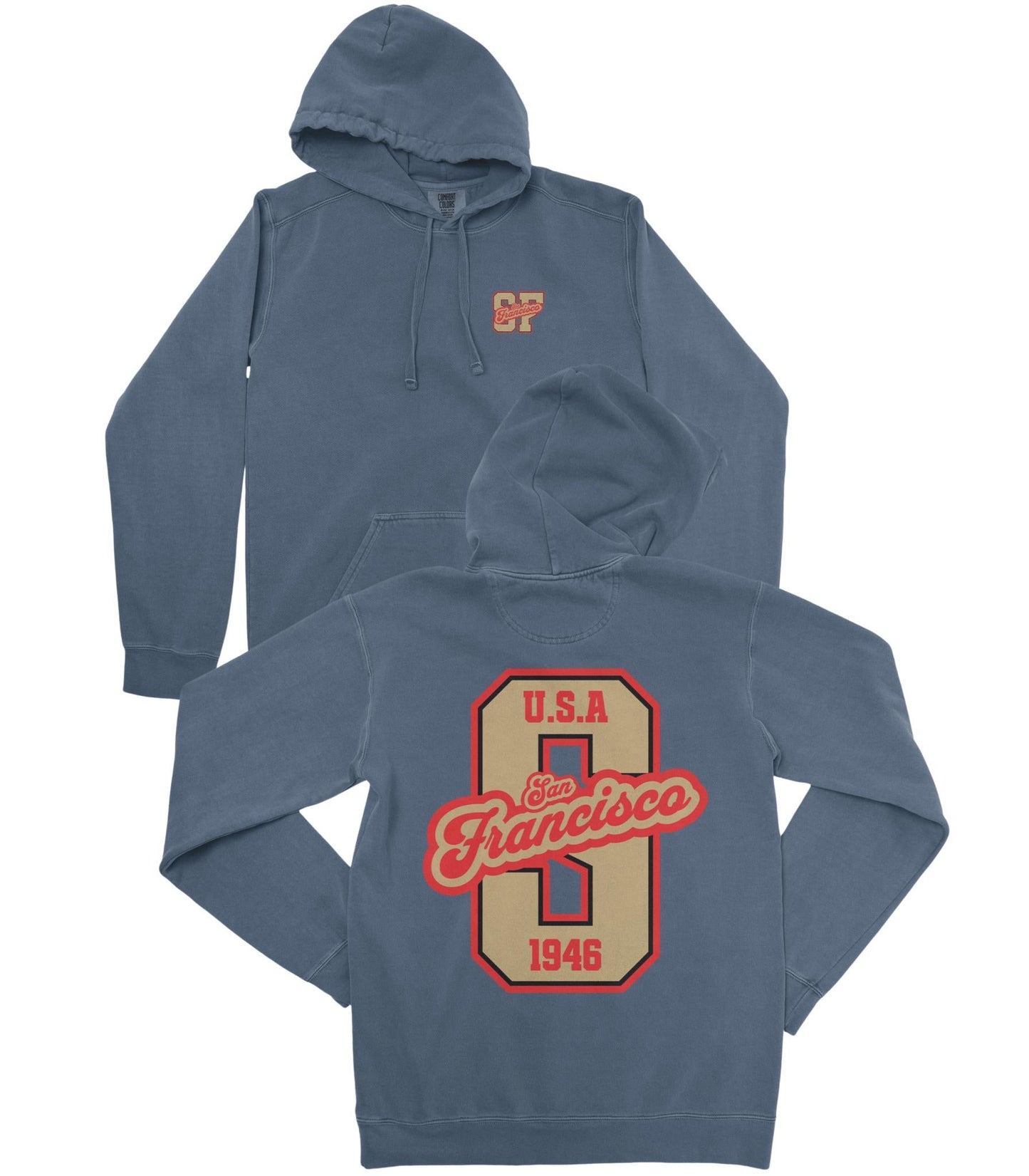 San Francisco Football Premium Hoodie