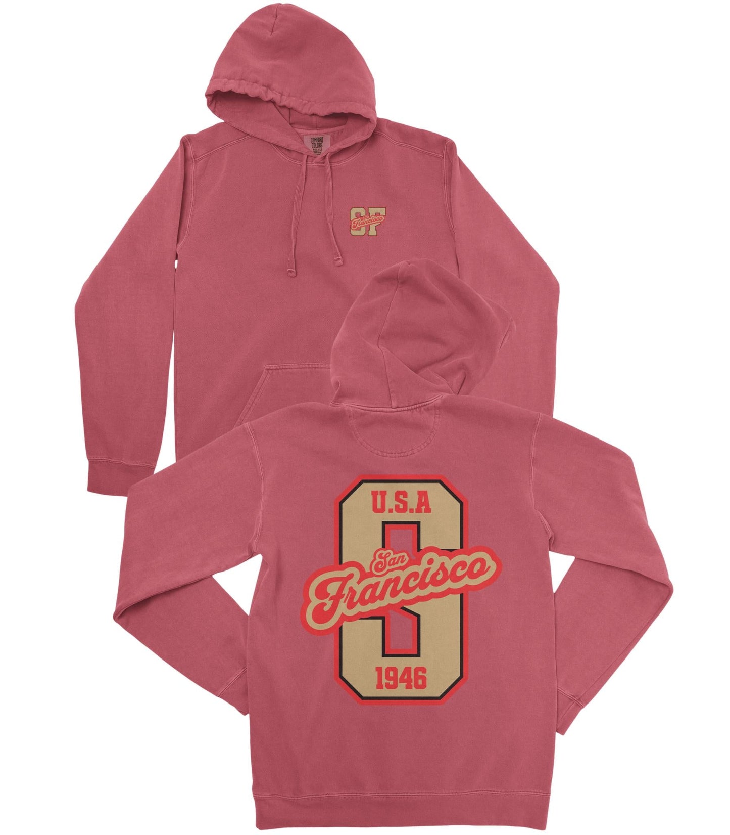 San Francisco Football Premium Hoodie