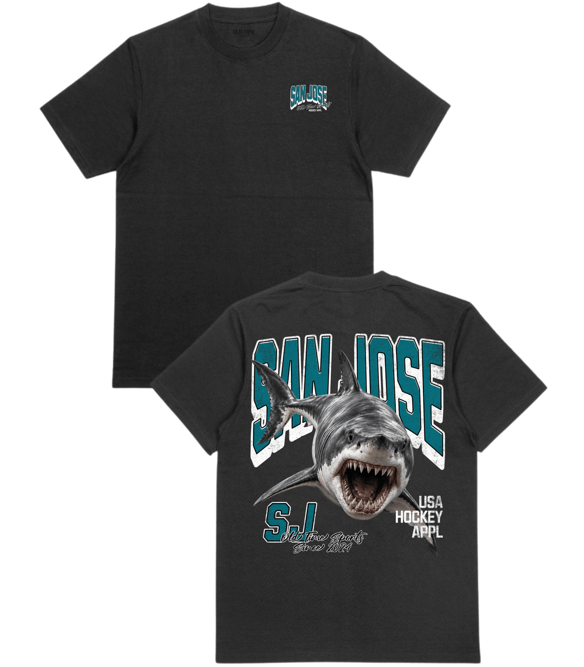 San Jose Hockey Appl. T-Shirt - Old Time Sports