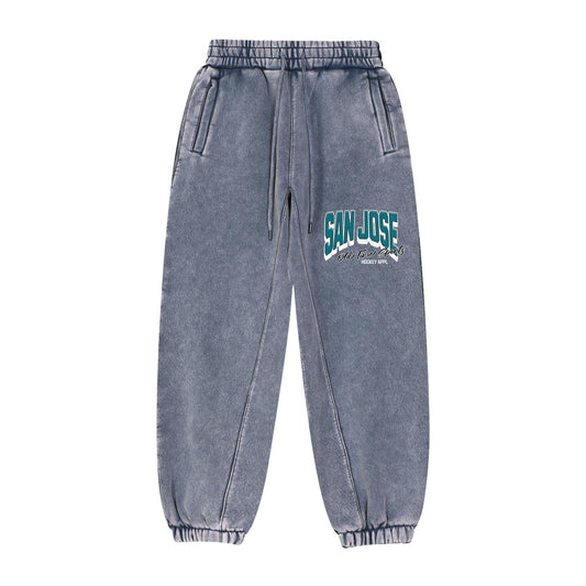 San Jose Hockey Appl. Warmup Joggers - Old Time Sports
