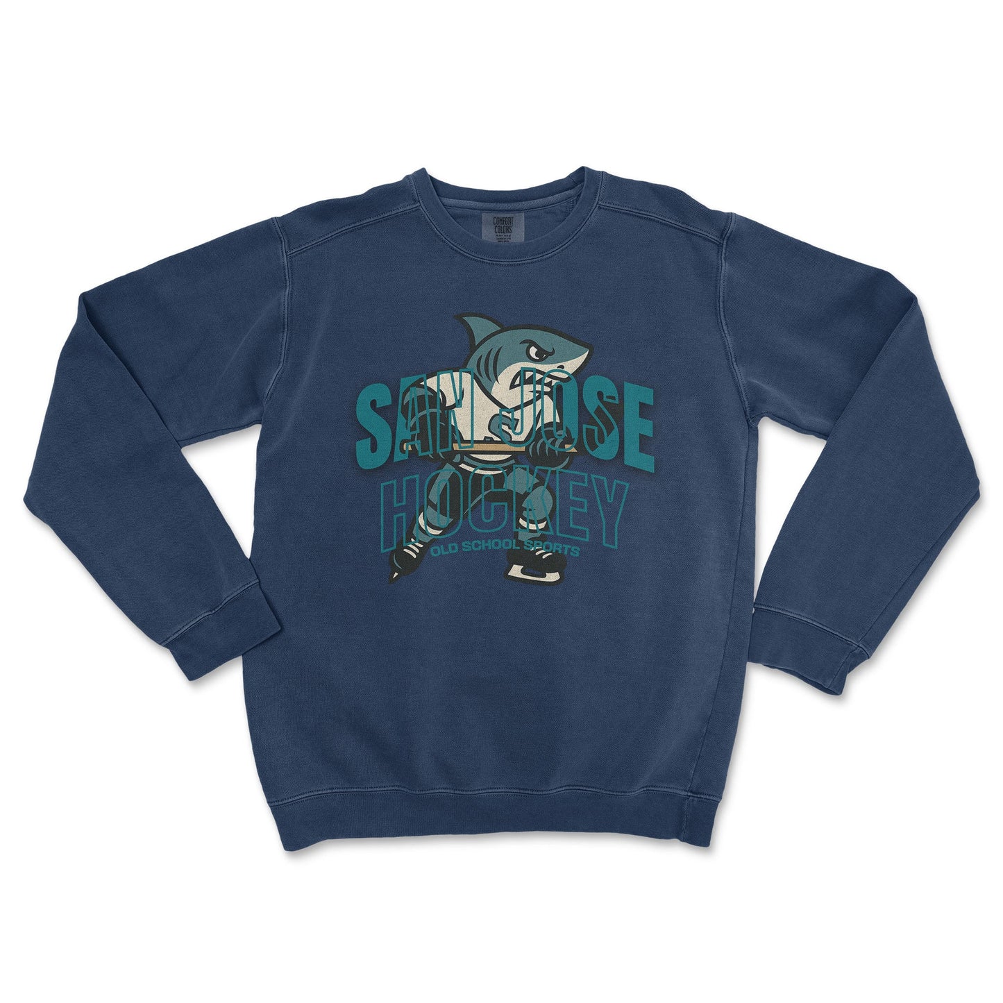 San Jose Hockey Crewneck - Old Time Sports