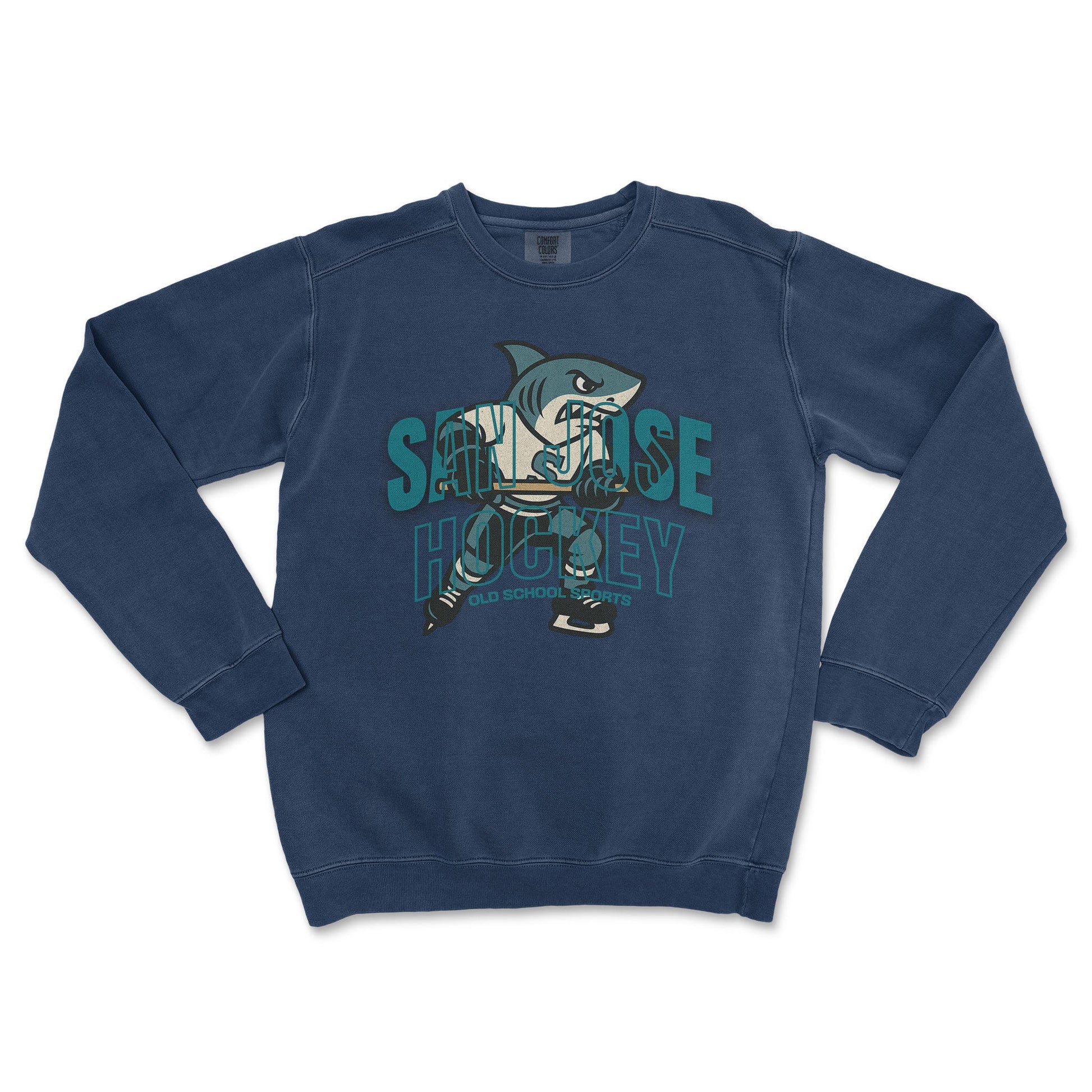 San Jose Hockey Crewneck - Old Time Sports