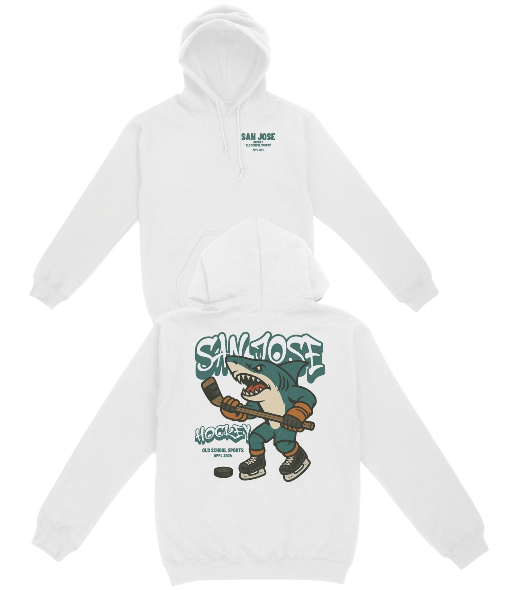 San Jose Hockey v2 Basic Hoodie