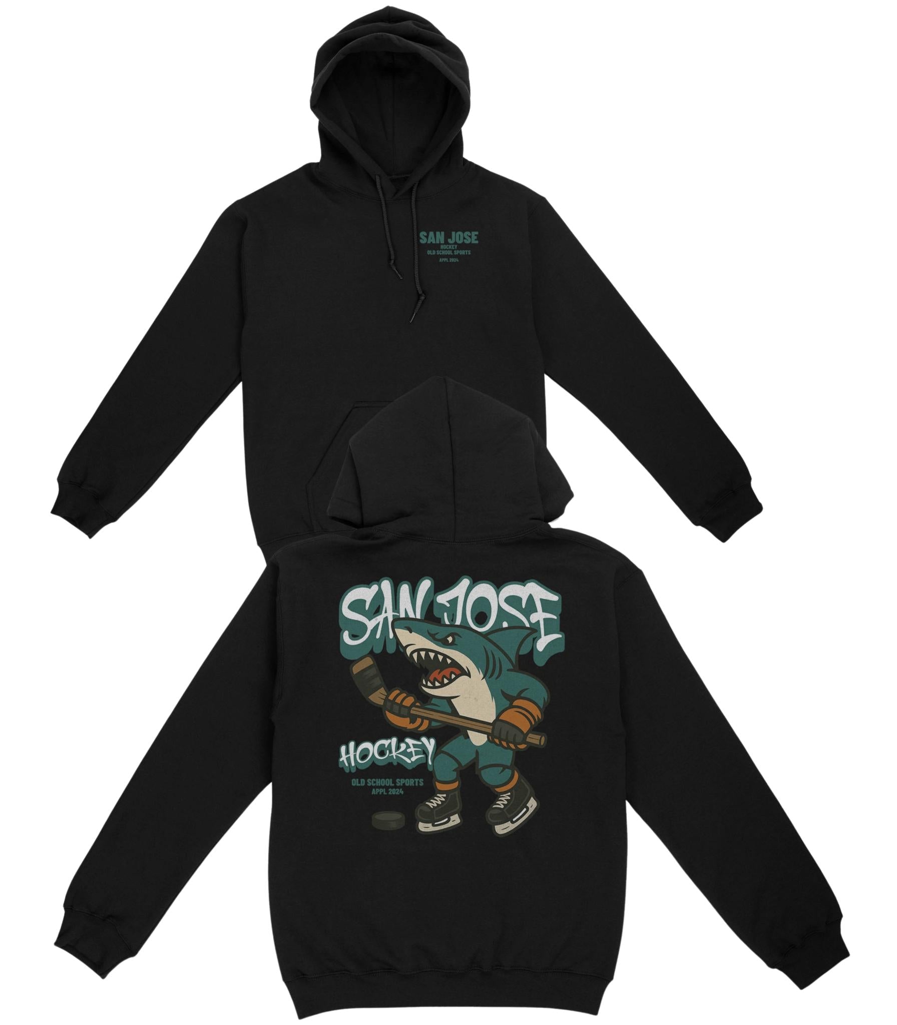 San Jose Hockey v2 Basic Hoodie