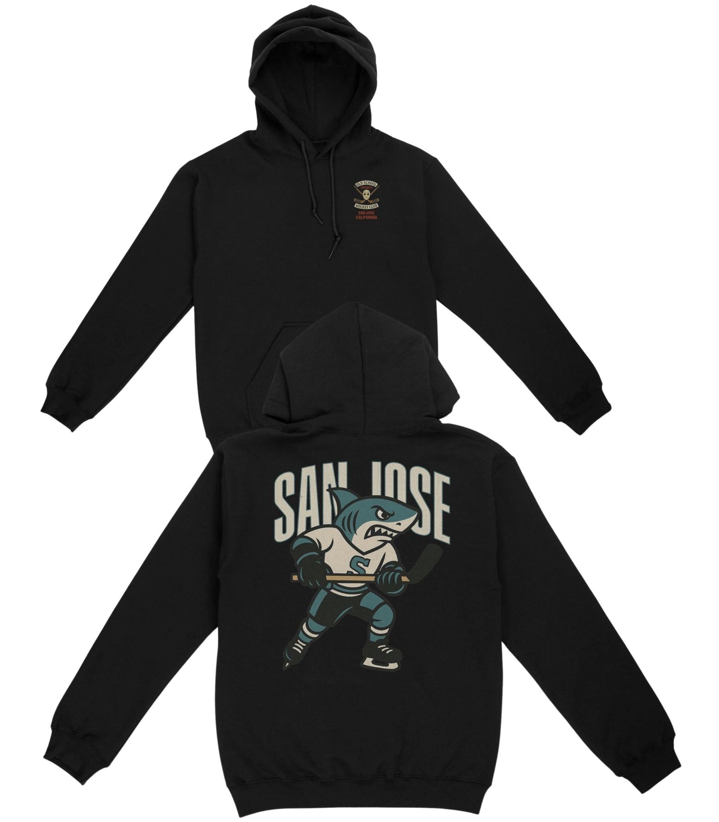 San Jose Hockey v3 Basic Hoodie