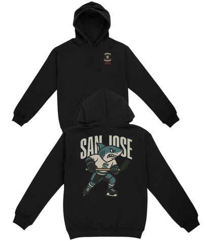 San Jose Hockey v3 Basic Hoodie