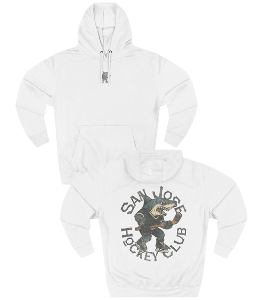 San Jose Hockey v3 Hoodie - Old Time Sports