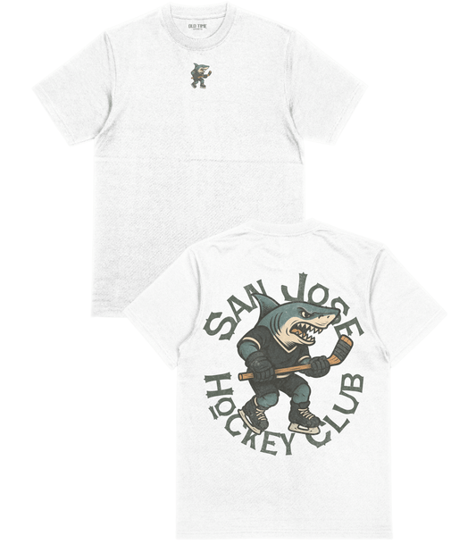 San Jose Hockey v3 T-Shirt - Old Time Sports