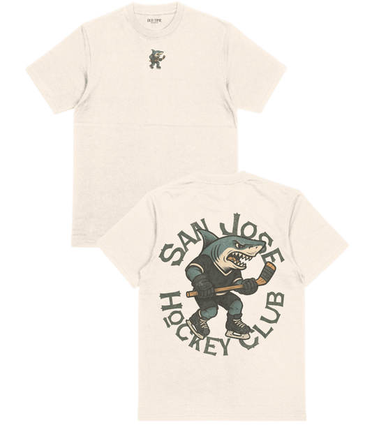 San Jose Hockey v3 T-Shirt - Old Time Sports