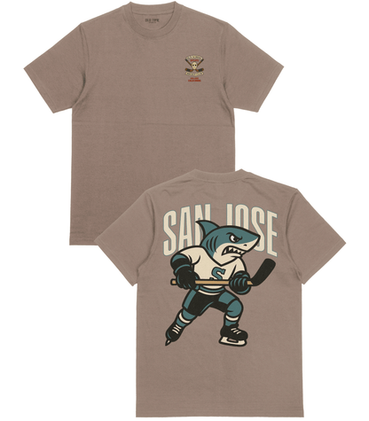 San Jose Hockey v6 T-Shirt - Old Time Sports