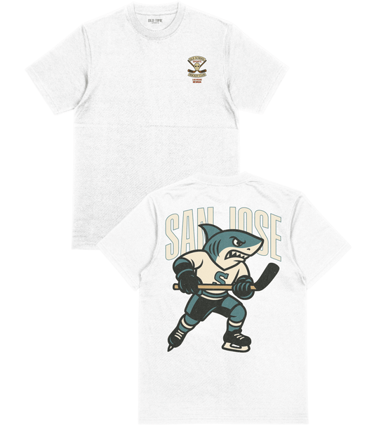 San Jose Hockey v6 T-Shirt - Old Time Sports