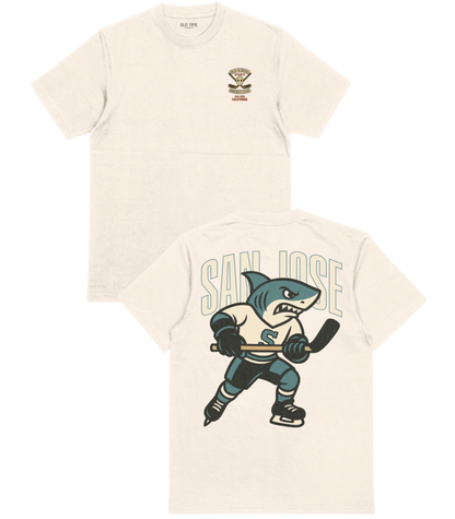 San Jose Hockey v6 T-Shirt - Old Time Sports