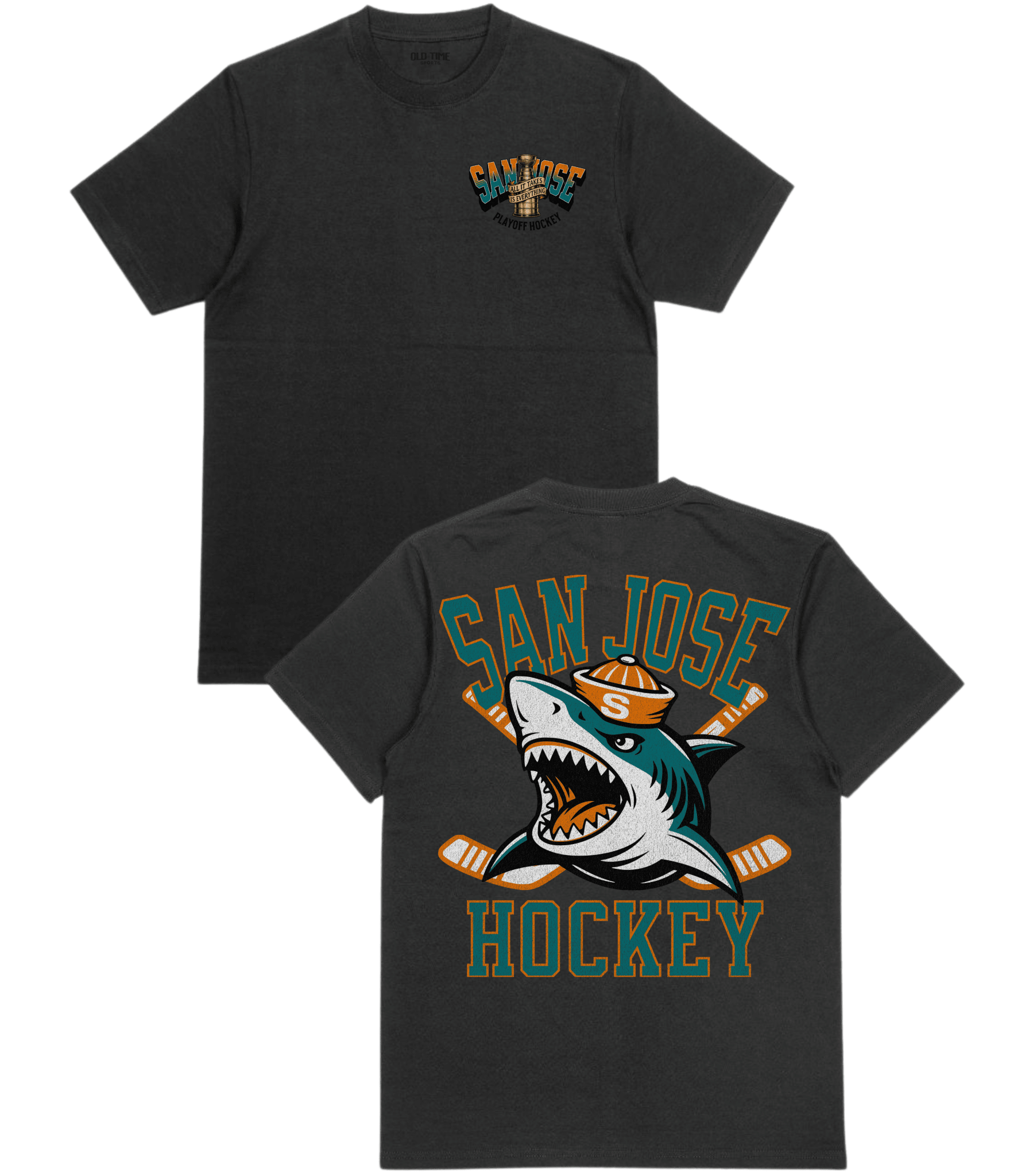 San Jose Playoffs '26 T-Shirt - Old Time Sports