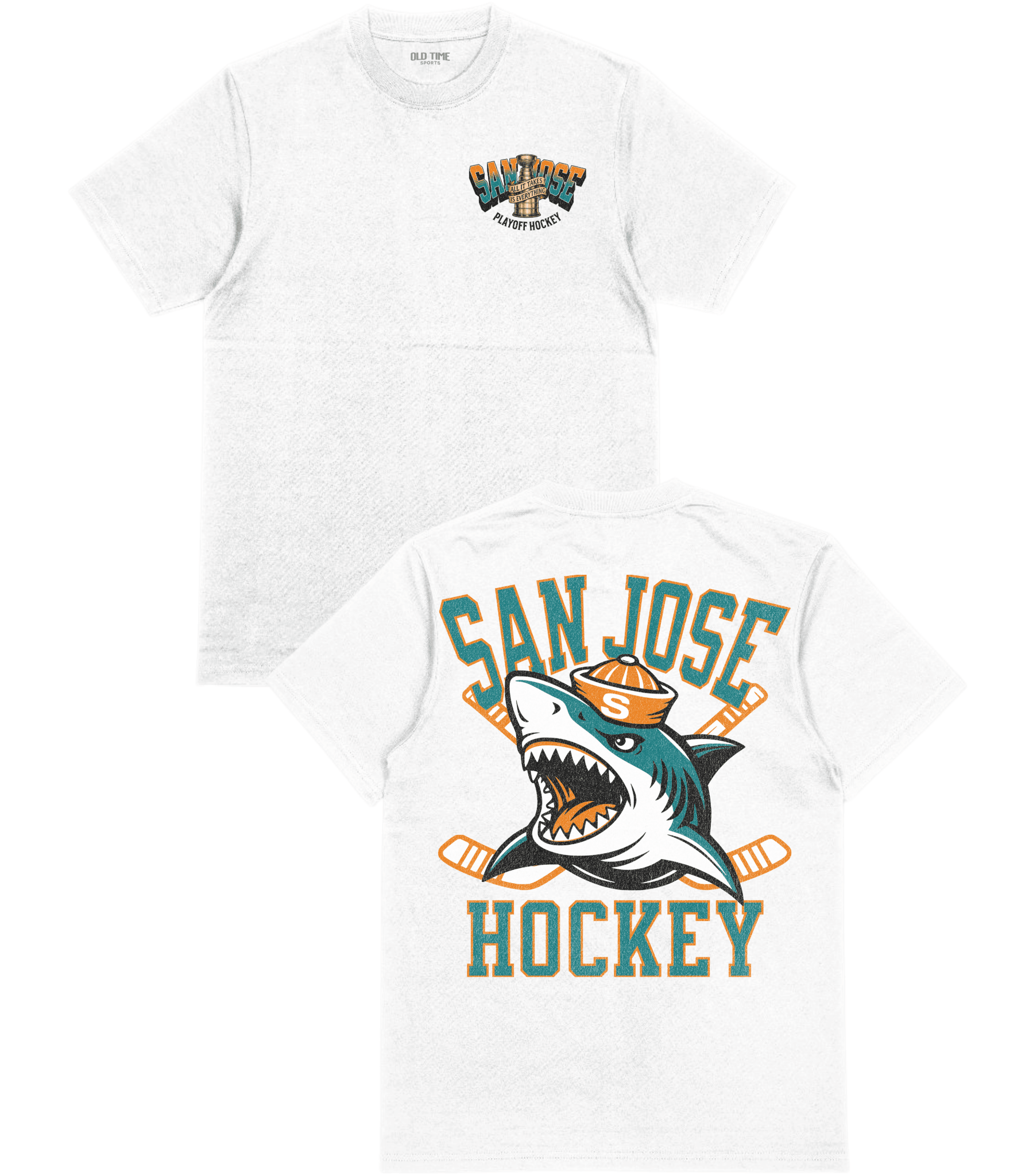 San Jose Playoffs '26 T-Shirt - Old Time Sports