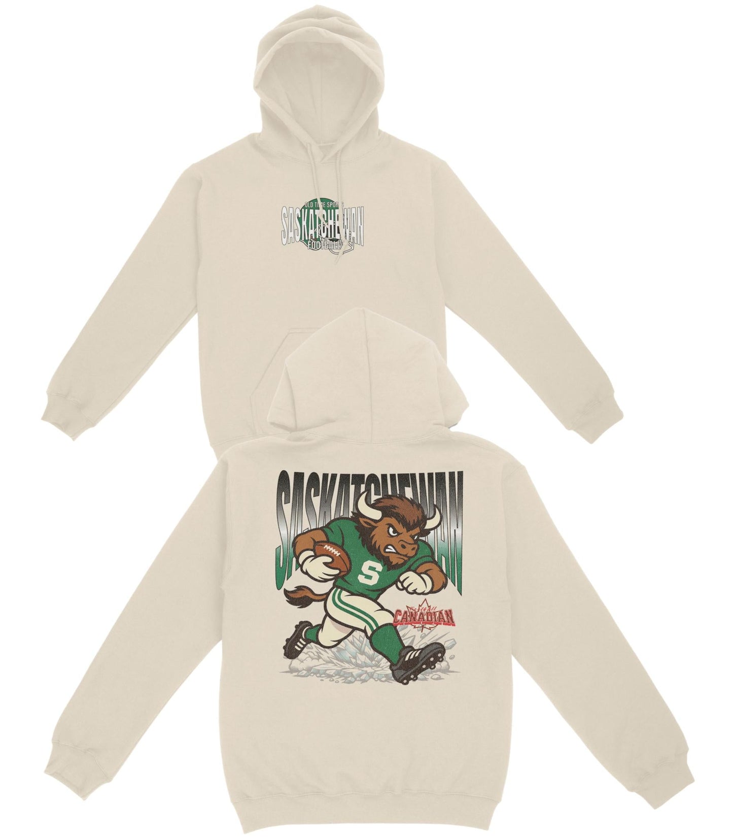 Saskatchewan Football Basic Hoodie - Old Time Sports