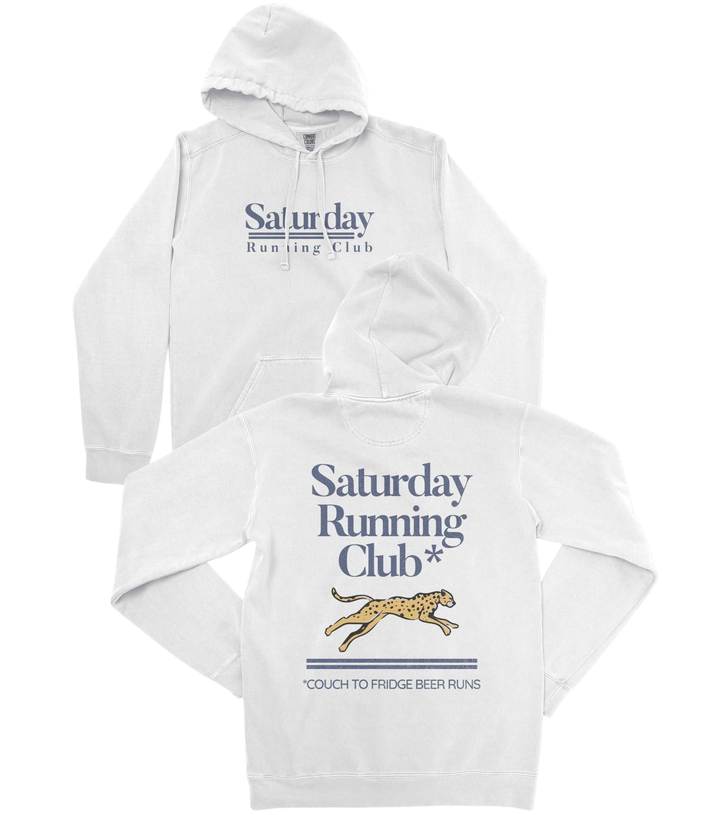 Saturday Running Club Premium Hoodie - Old Time Sports
