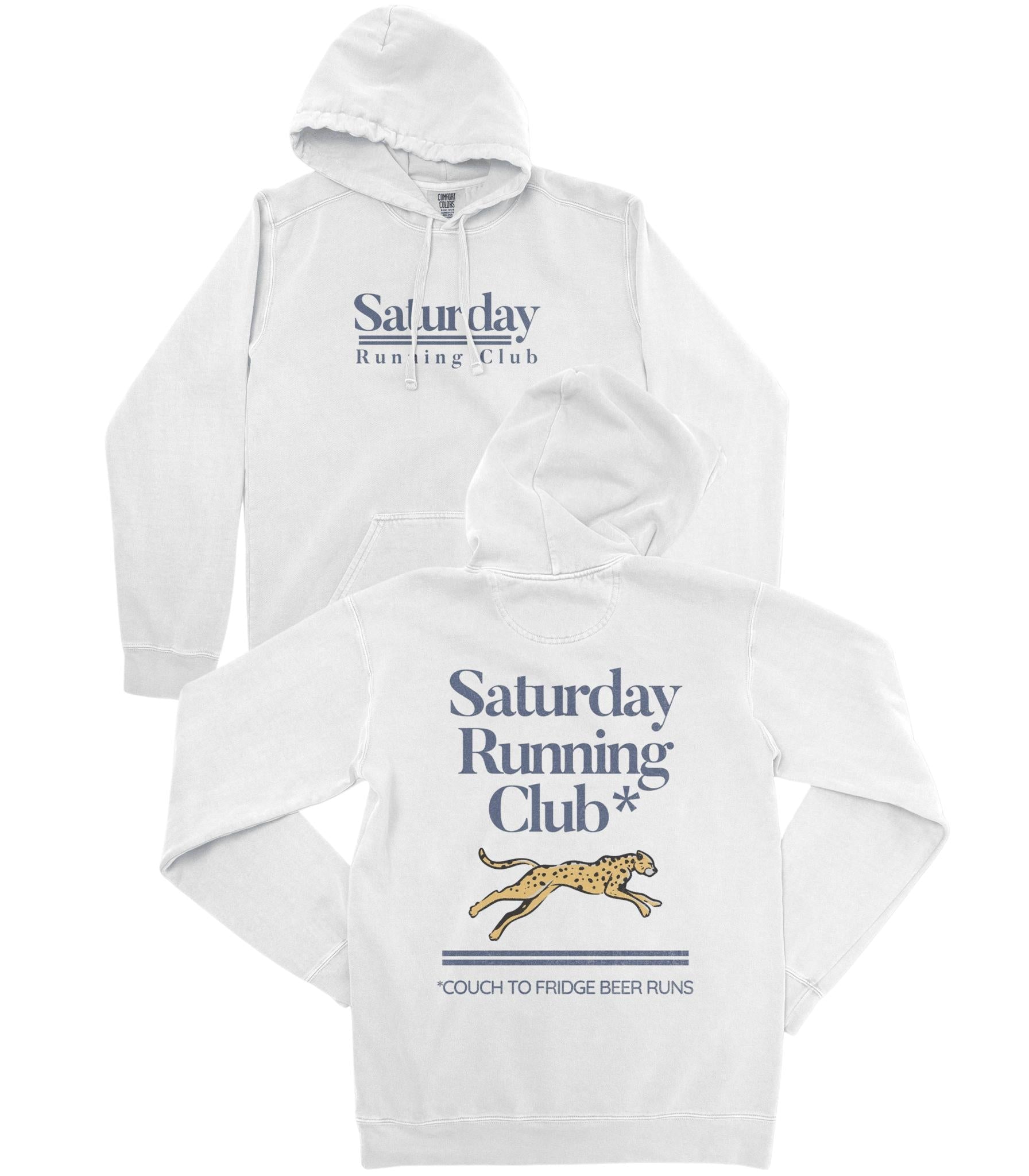 Saturday Running Club Premium Hoodie - Old Time Sports